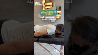 Multifidus exercise  تمرين لتثبيت العمود الفقري اثناء الفترات الطويلة [upl. by Annohsal]