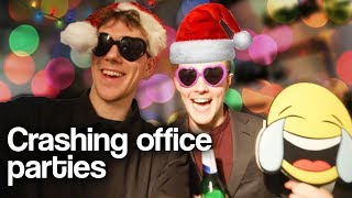 Sneaking into office Christmas parties [upl. by Julie170]