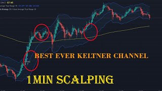 Keltner channel 1 min strategy Best Scalping Strategy [upl. by Shira877]