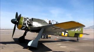 The only original flying FockeWulf Fw 190A5 in the world [upl. by Nicodemus]