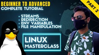 Linux Tutorial For Beginners  2  Standard Streams and File Manipulation  Bootcamp [upl. by Tansy]