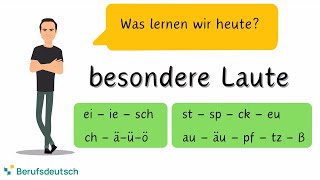 Besondere Laute im Deutschen 🇩🇪 ✨  A11 Basis 1 [upl. by Allekram660]