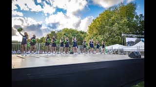 Notre Dame Pom Squad 2024 Pep Rally [upl. by Warfourd]