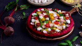 Beetroot Pizza [upl. by Eustasius]