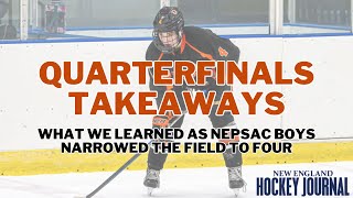 Reactions to NEPSAC boys quarterfinals [upl. by Akema]