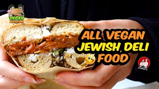 Ben amp Esther’s Vegan Jewish Deli in Seattle is Super  VEGAN  VEGANTWOSOME [upl. by Suivatnad269]