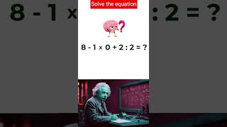 Solve the equation equation maths [upl. by Ahsitak477]