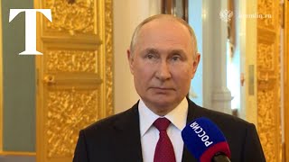 Putin reacts to quotgreat friendquot Berlusconis death [upl. by Ilime]