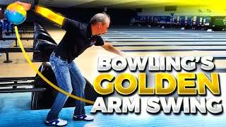 How to Get a GOLDEN Bowling Arm Swing Pro Tip from PBA Champion Mike Machuga [upl. by Notsgnal200]