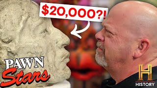 Pawn Stars Top 7 PRICELESS Sculptures [upl. by Hanima]