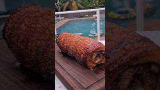 My Crispy Pork Belly Porchetta😱 Written instructions in the description [upl. by Akahc]