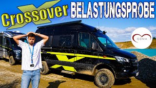 🏞🚐 Die Crossover Modelle im OffroadHärtetest  Hymer  Grand Canyon S  MLT Crossover  GÜMA TV [upl. by Tessi]