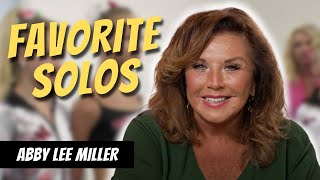 My Favorite SOLOS From DANCE MOMS l Abby Lee Miller [upl. by Naneek]