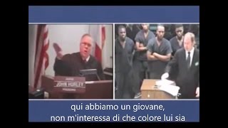 Giudice sbotta con lavvocato che si era giocato la carta del razzismo [upl. by Notlok]