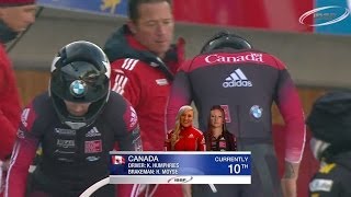 FIBT  Womens Bobsleigh World Cup 20132014  St Moritz Highlights [upl. by Edholm449]