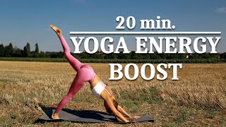 Yoga Energy Boost Flow I 20 Min für mehr Kraft und Energie [upl. by Barron]