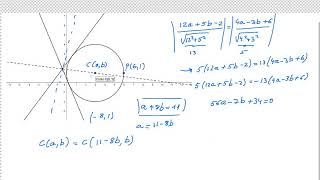 Circunferencia tangente a dos rectas [upl. by Mcdowell]