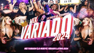 MIX VARIADO 2024 🔥 LO NUEVO  Bachata Merengue Cumbia Reggaeton Perreo  Latin Party 3 [upl. by Orran]