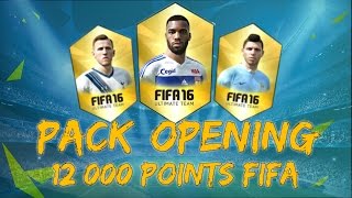 FUT 16  PACK OPENING 12000 POINTS FIFA [upl. by Esten]