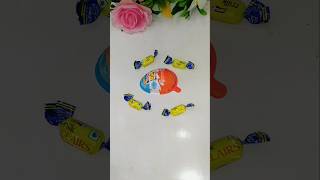 Kinder Joy milk Eclaris toffee popsicle 🍬🍭 shortvideo youtubeshorts jelly tranding [upl. by Newcomb597]