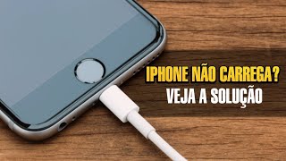 IPHONE NÃO CARREGA  VEJA A SOLUÇÃO [upl. by Dihsar804]