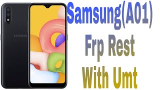 Samsung A01 FRP Reset By UMT PRO Samsung A01 A015 FRP BYPASS GOOGLE ACCOUNT REMOVE 2021 [upl. by Lorita]