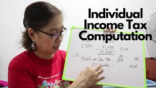 How To Compute Individual Income Tax Train LawPhl [upl. by Dierolf782]