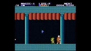 Zelda II The Adventure Of Link NES speedrun 5557 Any no Outofbounds [upl. by Anitsyrhk]