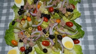 سلطة نيسواز Salade niçoise [upl. by Ennirroc800]