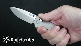 Benchmade 743 Mini Narrows AXIS Folding Knife [upl. by Luke]