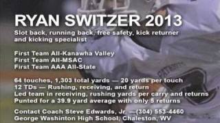 Ryan Switzer 2013 Soph Highlights2 [upl. by Anileuqcaj]