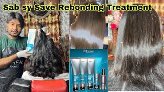 How ToFramesi Straightening System Stepbystep Framesi Rebounding Method by SS SalonSmoothening [upl. by Davon]