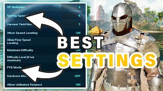 Best ASA Single Player Settings to Enjoy and Beat the Game ► Ark Survival Ascended [upl. by Namara]