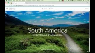 Adobe Spark Page Tutorial [upl. by Mosra]