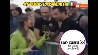 My name is Loris Batacchi capo ufficio pacchi Che intervista 😂😂🔝 [upl. by Harte128]