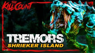 Tremors Shrieker Island 2020 KILL COUNT [upl. by Namas]