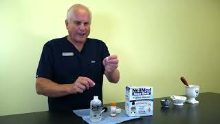 StepbyStep Guide to Using a NeilMed Sinus Rinse with Compounded Medications  Bob Brensel RPh [upl. by Keeley55]