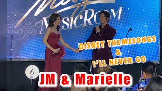 JM dela Cerna amp Marielle Montellano  Disney Theme Songs  I’ll Never Go Spiels In Between [upl. by Marice]