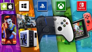 Top 25 CrossPlatform Multiplayer Games For Mobile PC PS4PS5 Xbox Switch Play with Friends [upl. by Kristian625]