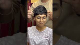 hairtransformation hairgoals vurvesalon reels hairreel trendingreels hairvideos shorthair [upl. by Lyrac868]