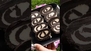 Oreo rolls oreo shorts viral trending youtubeshorts cake chocolate recipe cadbury ytshorts [upl. by Yesnik691]