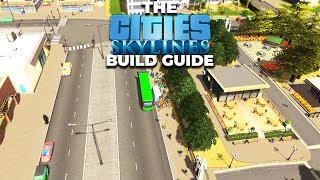 Our First Bus Lines  The Cities Skylines Build Guide TutorialInspiration Lets Play Part 4 [upl. by Norre405]