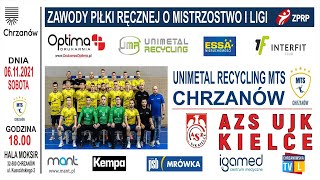 Unimetal Recycling MTS Chrzanów vs AZS UJK Kielce 061121 [upl. by Casar]