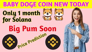 baby doge coin new today  baby doge big news  baby doge latest announcement  price prediction [upl. by Jeramie]