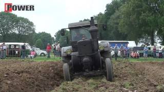 Ploegen met Lanz Bulldog  Euregio Oldtimer Festival Megchelen 2010  Agrio [upl. by Ytitsahc]