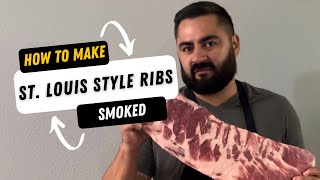 Insane Smoked St Louis Ribs FallOffTheBone Perfection 🔥🍖 ”food bbq ribs [upl. by Orvil938]