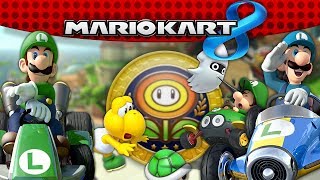 Mario Kart 8 CoOp  Part 2 Flower Cup 150cc  4 Player Grand Prix Multiplayer  Expansion Pak [upl. by Greenebaum]