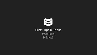 Prezi Presentation Design Tips  by Ethos3 and Prezi [upl. by Dorweiler]