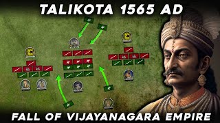 Battle Of Talikota 1565 Ad  Deccan Sultanates  Vijayanagara Empire [upl. by Reinal]