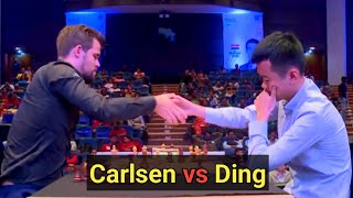 Magnus vs Ding  Blitz Chess [upl. by Taub]